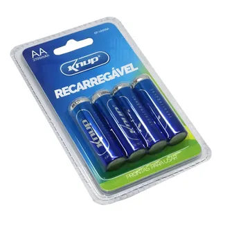 Pilha Recarregavel Knup KP-4800AA 4 und